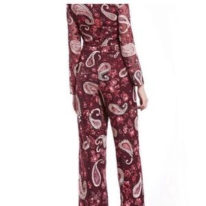 Chelsea & Violet Anthropologie Paisley Jumpsuit Medium
